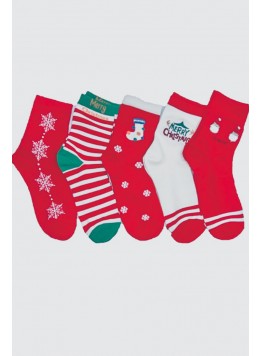 Set de sosete Santa Present